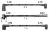 VOLVO 3342846 Ignition Cable Kit